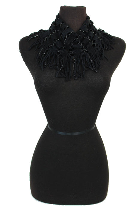 Two Tone Hold Design with tinsel softness Mini Magic Scarves