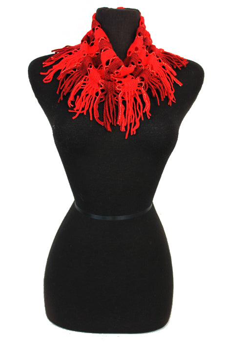 Two Tone Hold Design with tinsel softness Mini Magic Scarves