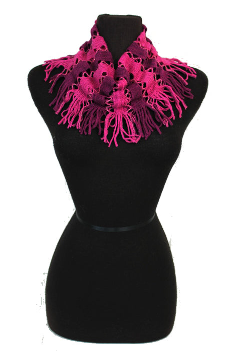 Two Tone Hold Design with tinsel softness Mini Magic Scarves
