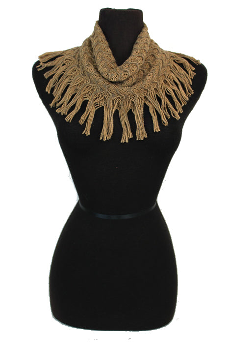Zig-Zag Pattern with fringe Mini Magic Scarves