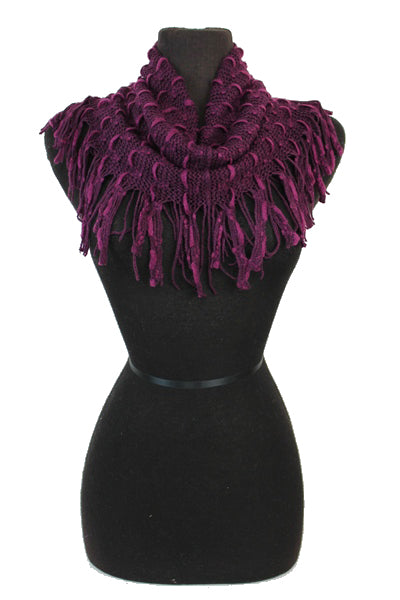 Crochet Dot Point Design Mini Magic Scarves