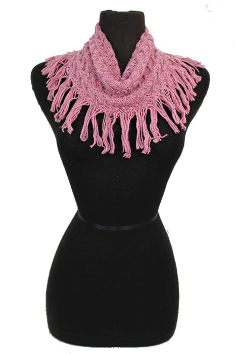 Zig-Zag Pattern with fringe Mini Magic Scarves