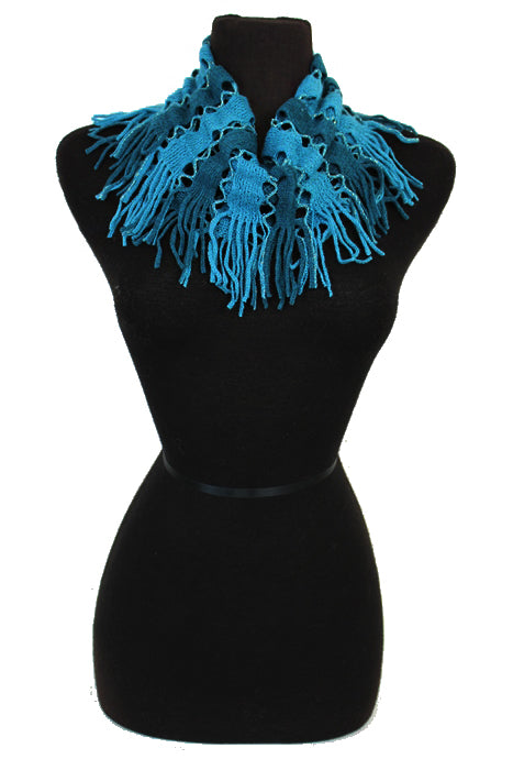 Two Tone Hold Design with tinsel softness Mini Magic Scarves