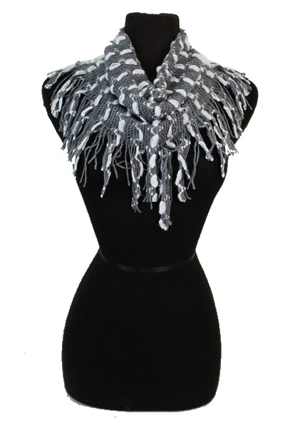 Crochet Dot Point Design Mini Magic Scarves