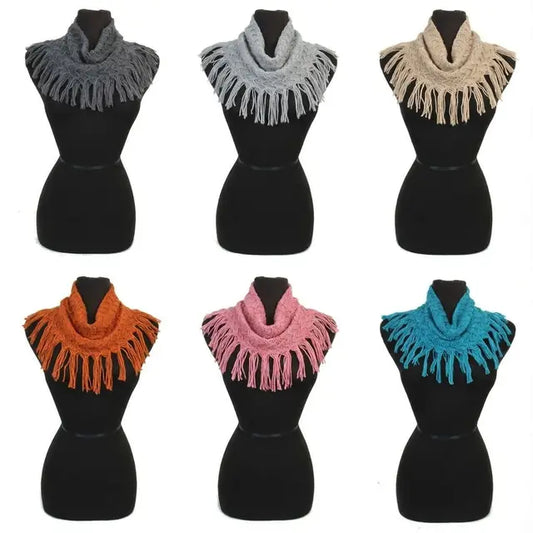 Zig-Zag Pattern with fringe Mini Magic Scarves